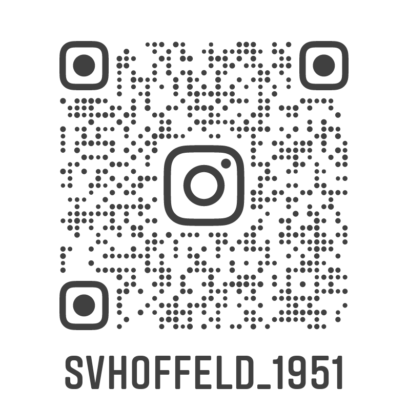 QR-Code&Link zur Instagram-Seite @svhoffeld_1951